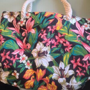 Tropical beach bag